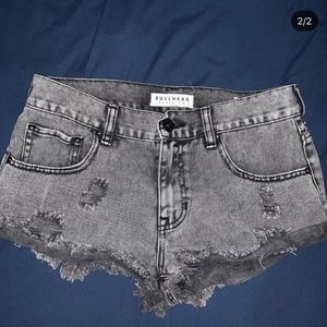 Distressed BULLHEAD shorts